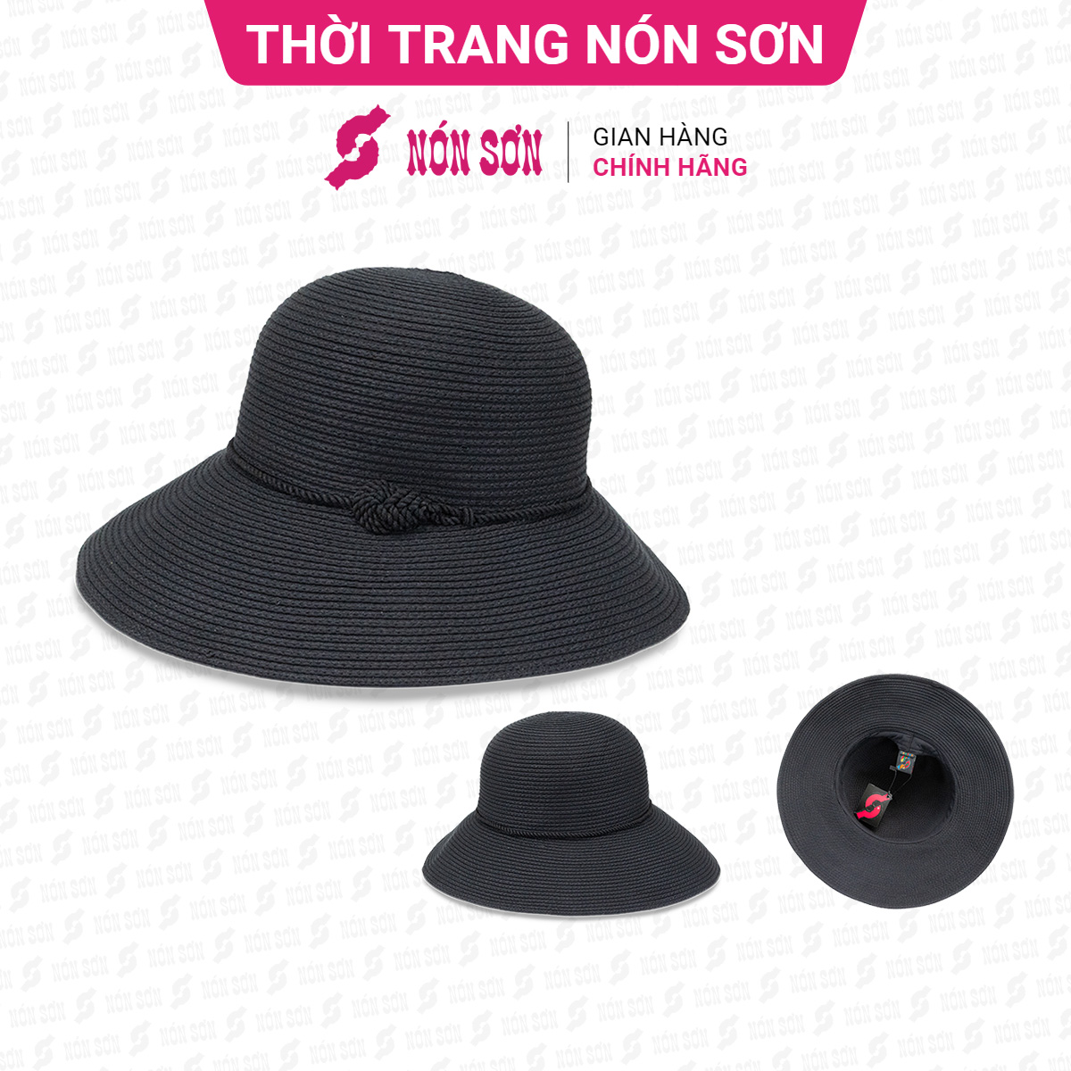 Mũ vành thời trang NÓN SƠN-XH001-99-DN1