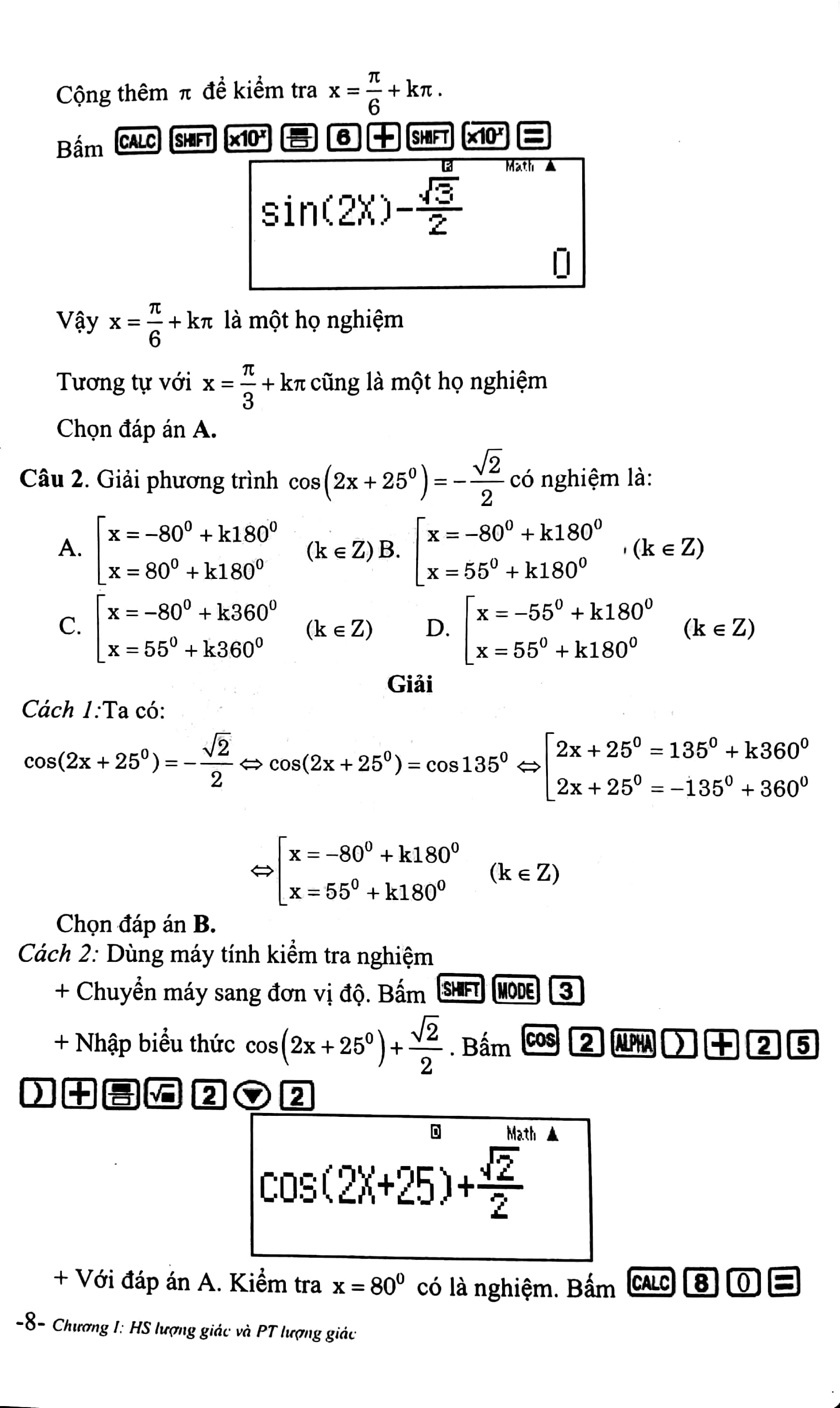 Rèn Kỹ Năng Giải Toán Trắc Nghiệm 11 - Phần Giải Tích