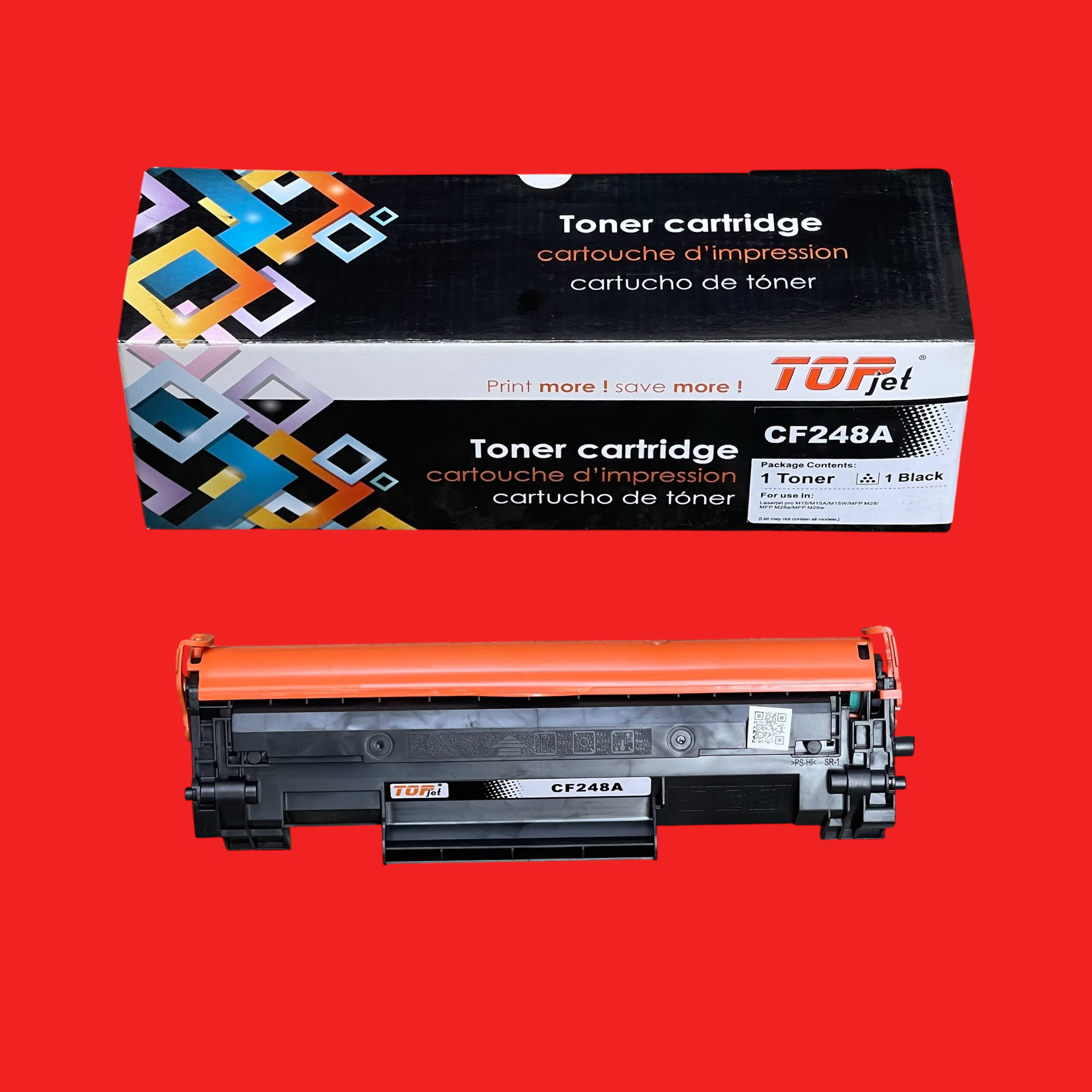 Hộp mực cho máy in HP 48A: Máy in HP M15A/ M16A/ M28A/ M29A - Hàng nhập khẩu
