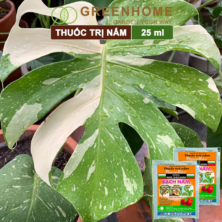 Thuốc trừ nấm Propman Bul 550sc, gói 25ml, chuyên trị Thán thư, thối nhũn, phấn trắng, rỉ sắt |Greenhome