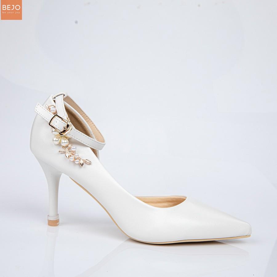 GIÀY CƯỚI - GIÀY CÔ DÂU BEJO H88 HOA MAI - WEDDING SHOES