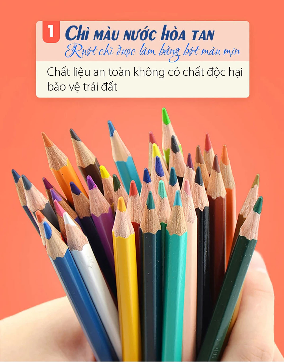 Bộ bút chì màu nước STABILOaquacolor 12 màu - Hộp thiếc 12 màu (CLW1612M)