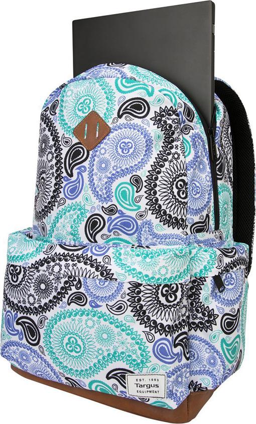 Balo Laptop 15.6" Targus TSB93602AP-70 Strata Backpack (Cashew Pattern) (30.5 x 47 cm)