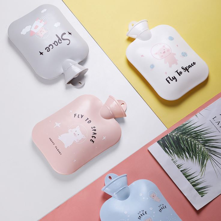 Túi Chườm Nóng Lạnh Cute Pig  Big Size 1300ml ( Tặng Kèm Túi Vải Bông Mềm Mại)