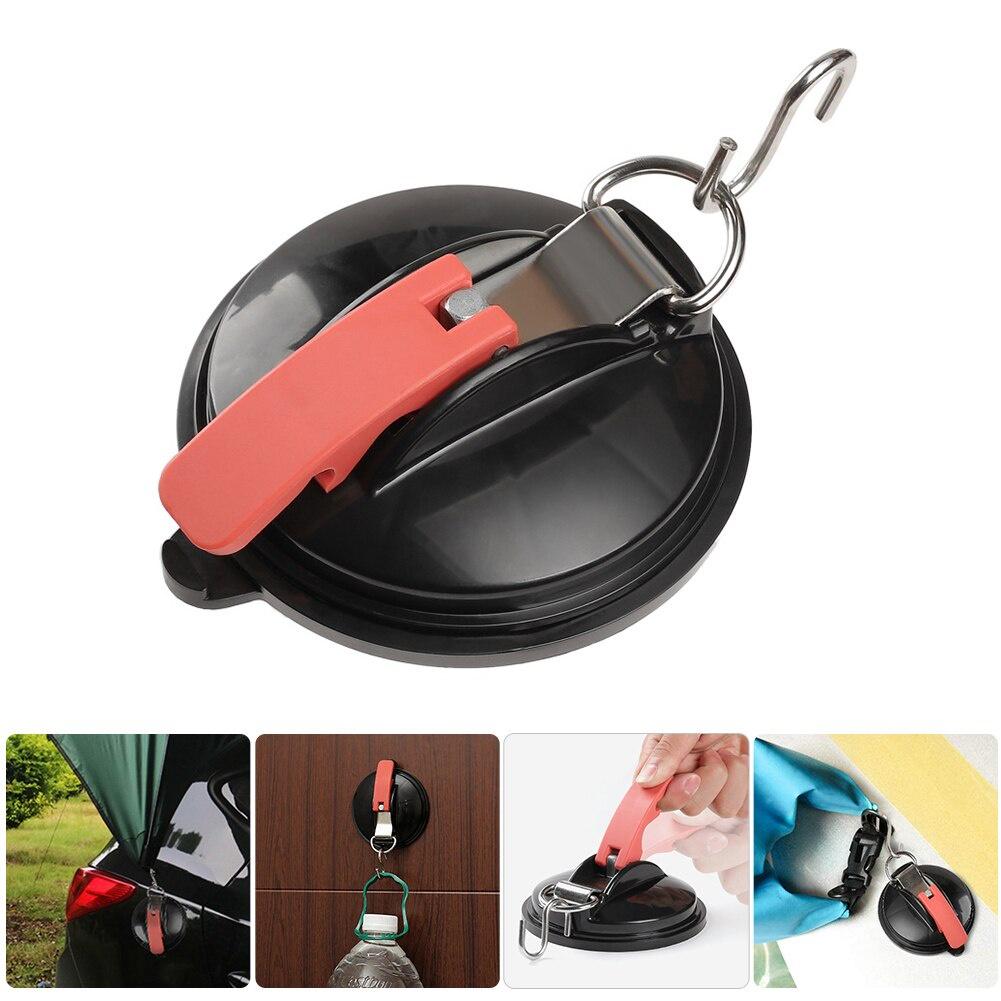 Suction Cup Anchor Securing Hook Tie Down,Camping Tarp as Car Side Awning Pool Tarps Tents Securing Hook Universal Pet Sucker