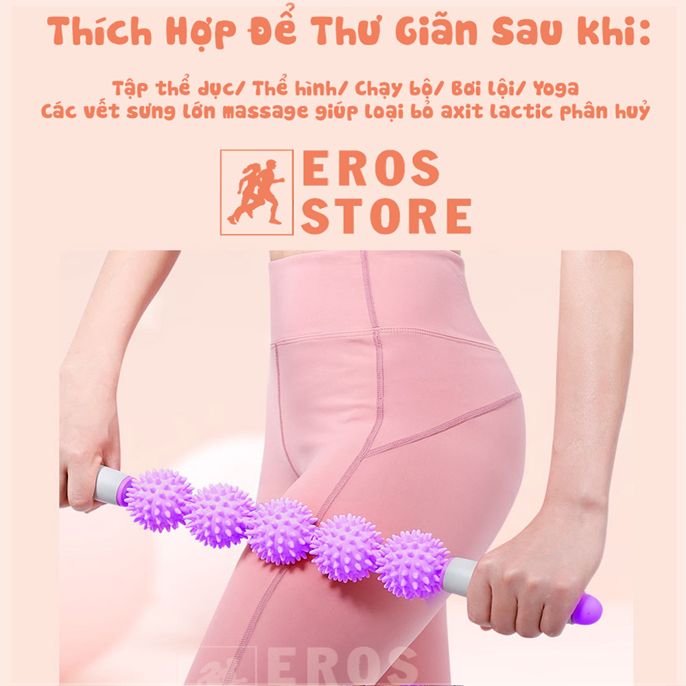Thanh tay Massage M3, Con lăn massage chất lượng cao, massage cơ thể EROS