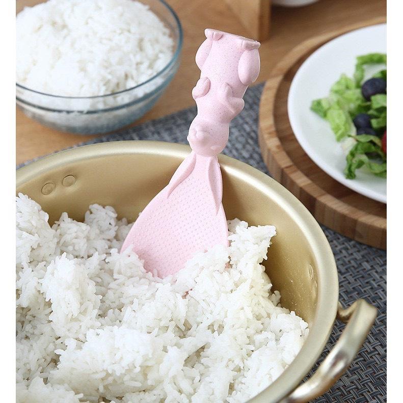 Muỗng Múc Cơm Chống Dính Hình Chú Thỏ đáng Yêu
