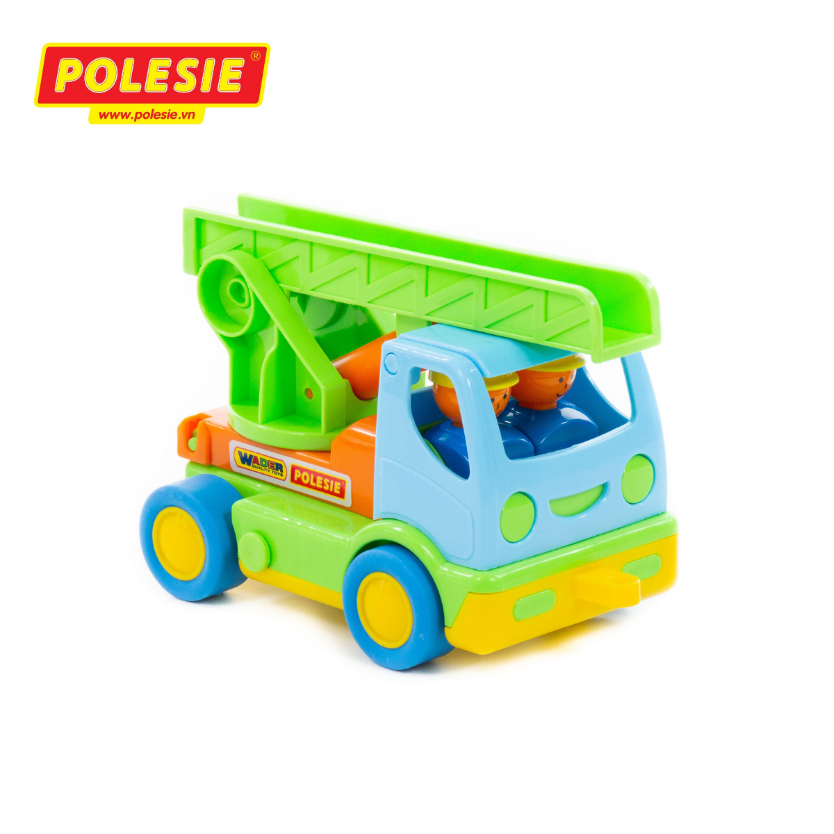 Xe Tải Cứu Hỏa Hali Đồ Chơi, Đồ Chơi Giáo Dục Châu Âu, An Toàn, Phát Triển Tư Duy Sáng Tạo Cho Bé - Polesie Toys 3225