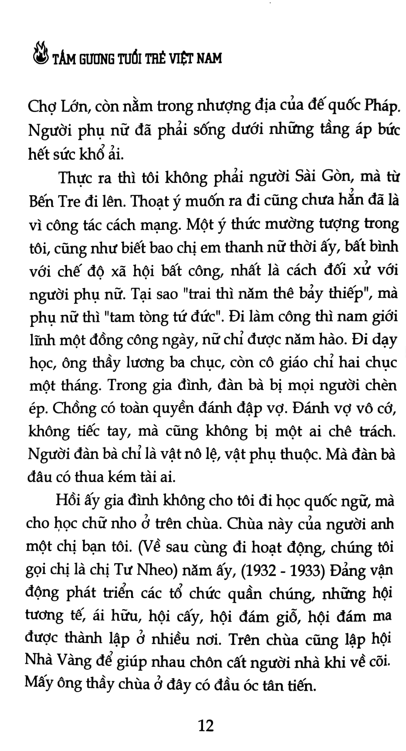 Tấm Gương Tuổi Trẻ Việt Nam - Chị Minh Khai