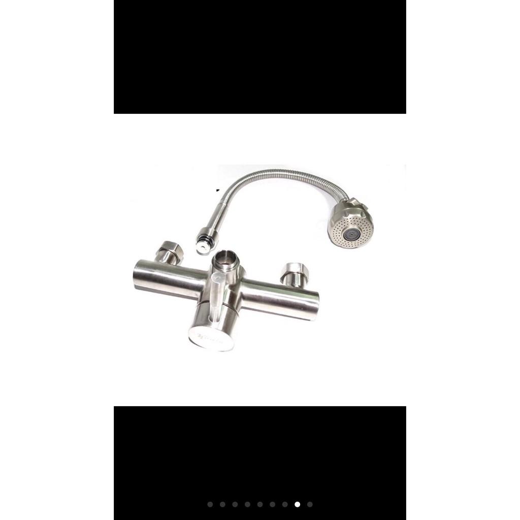 Vòi chén âm tường nóng lạnh vòi chén nóng lạnh inox 304