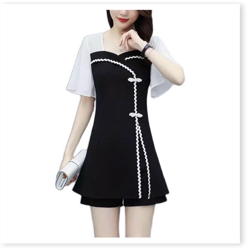 Set big Size có Size 80kg chất liệu poly 2 da phối voan CỰC XINH TÔN DÁNG SANG TRỌNG CHO CHỊ EM MẪU MỚI NHẤT HIỆN NAY