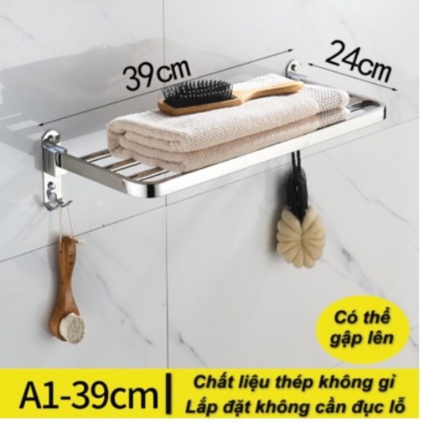 Giá treo khăn nhà tắm dán tường