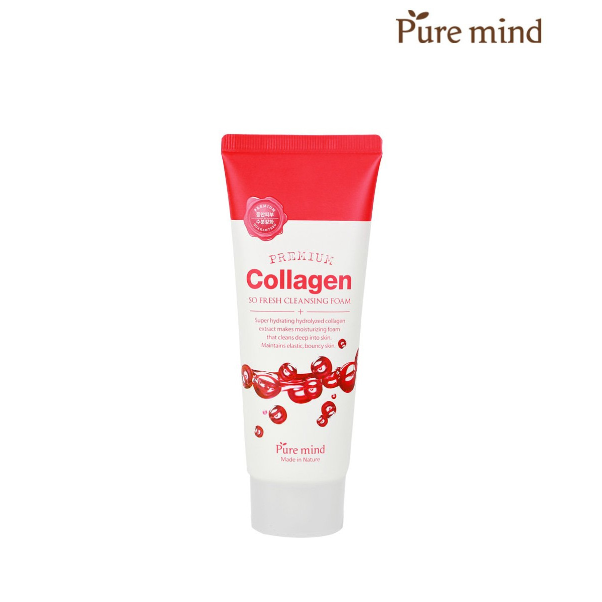 Sữa rửa mặt Collagen  PURE MIND Collagen  So Fresh Cleansing Foam