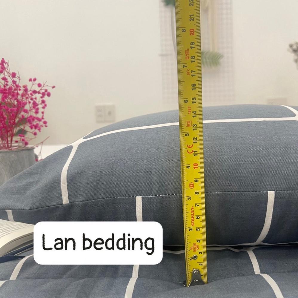 Set Nệm Gối Văn Phòng Gồm 1 Nệm Cotton LAN PHAM BEDDING và 1 Gối kèm Áo Gối COTTON LAN PHAM BEDDING