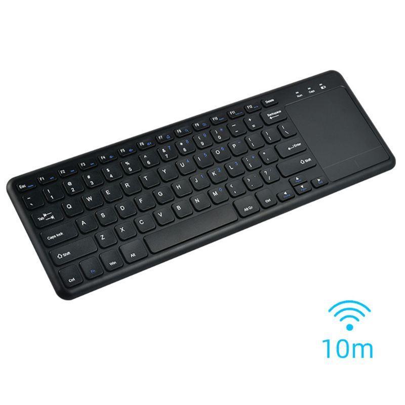 Bàn Phím Không Dây Niiki 2.4g Tích Hợp Cảm Ứng Và Chuột Cảm Ứng Siêu Mỏng