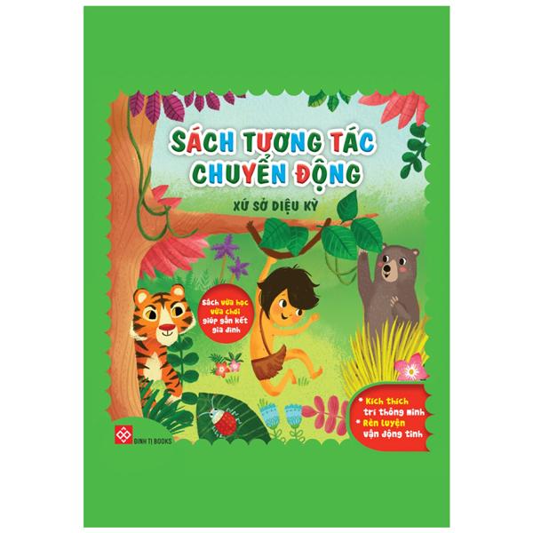 Sách Tương Tác Chuyển Động - Xứ Sở Diệu Kỳ - Hộp 2