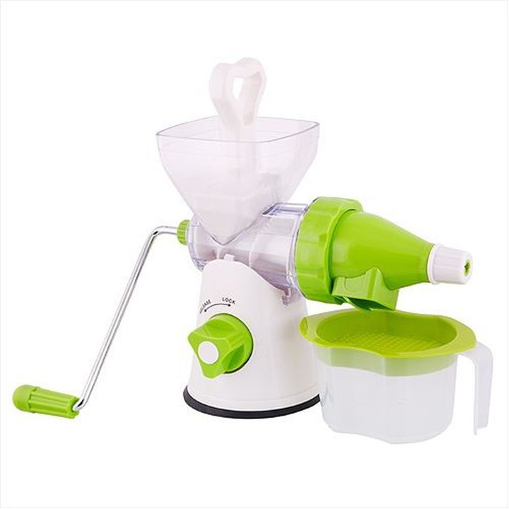 Máy xay ép hoa quả bằng tay đa năng Manual Juicer nhỏ gọn, tiện dụng, độ bền cao, chất liệu nhựa ABS an toàn cho người sử dụng