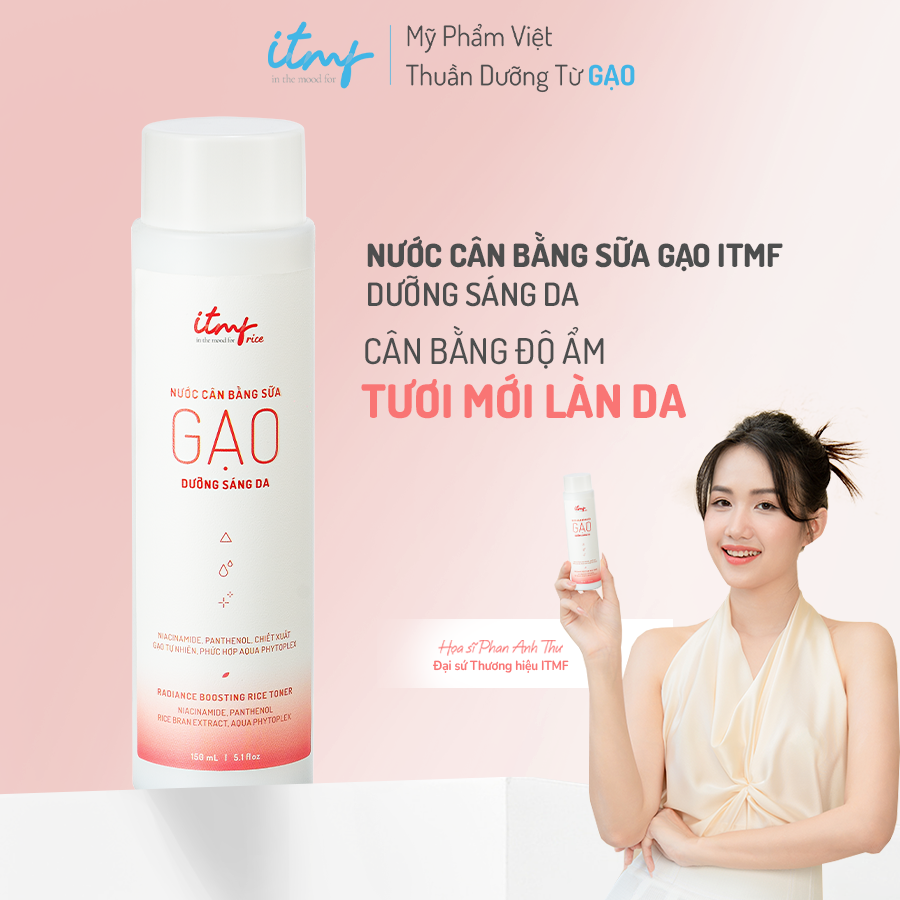 Nước Cân Bằng Sữa Gạo Dưỡng Sáng Da 150mL