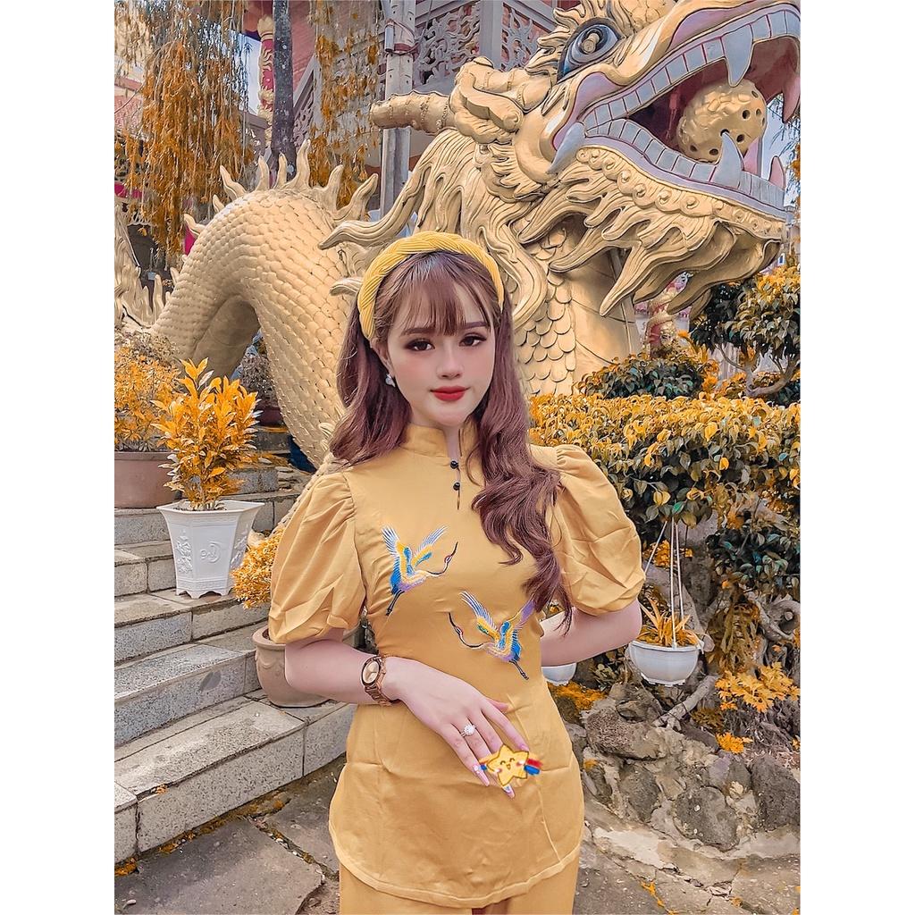 ĐỒ LAM ĐI CHÙA Mẫu Cặp Chim Hạt Cao Cấp