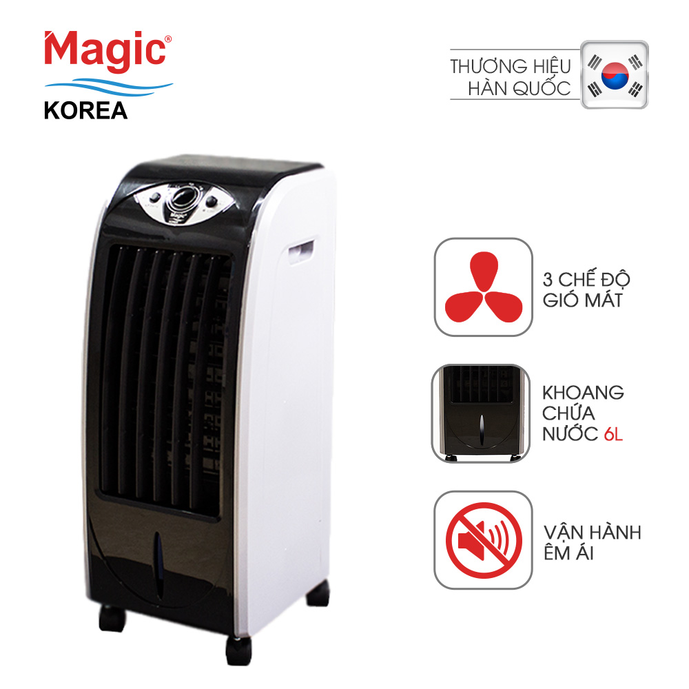 Quạt Hơi Lạnh Magic A-48 (95W) - Đen - Hàng Chính Hãng