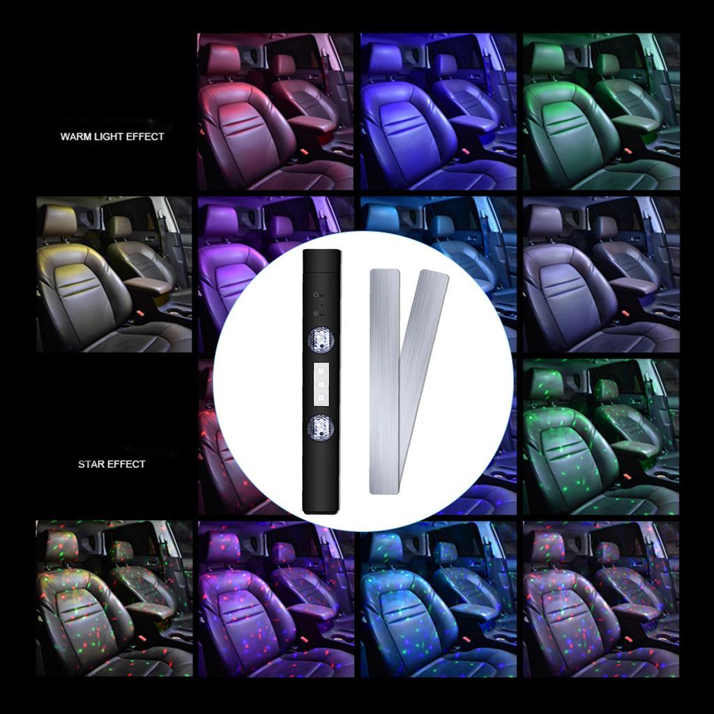 Car Footwell Decor Music Control No Remote Control