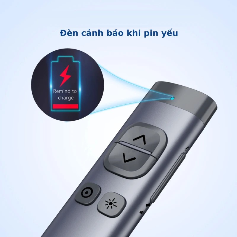 Bút trình chiếu NORWii N97S kĩ thuật số LASER màu Xanh/Đỏ chuyên dùng cho màn hình LED/TV và màn chiếu.  Hàng Chính Hãng
