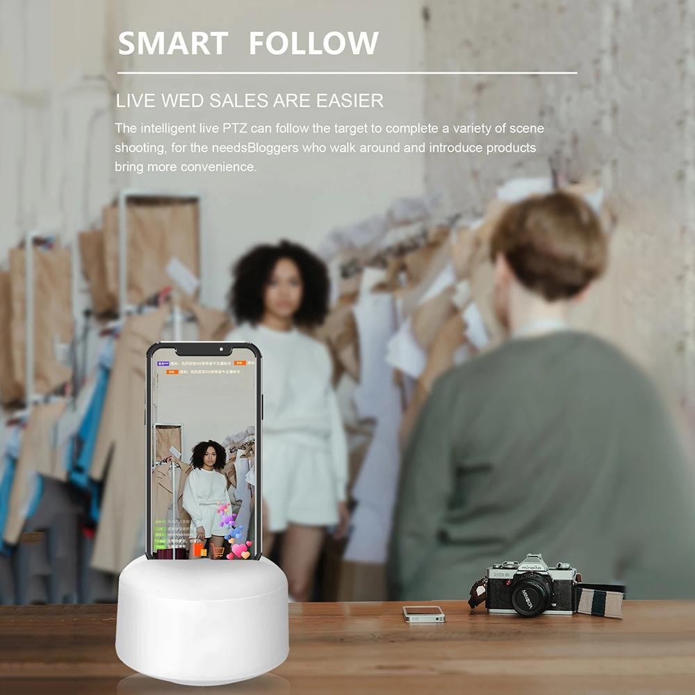 Giá đỡ Gimbal theo dõi đối tượng 360 ° Xoay khuôn mặt