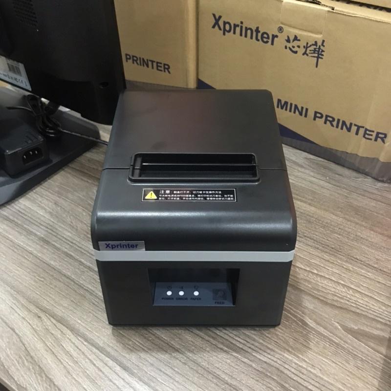 Máy in hóa đơn , máy in nhiệt, kết nối wifi/usb Xprinter XP-N160II, máy in bill điện thoại /tốc độ in 160mm/s - Hàng chính hãng .