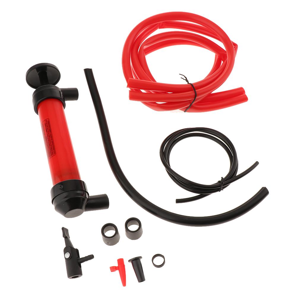 Multi-Purpose Siphon Transfer Pump Kit, Extractor Suction Tool for Liquids