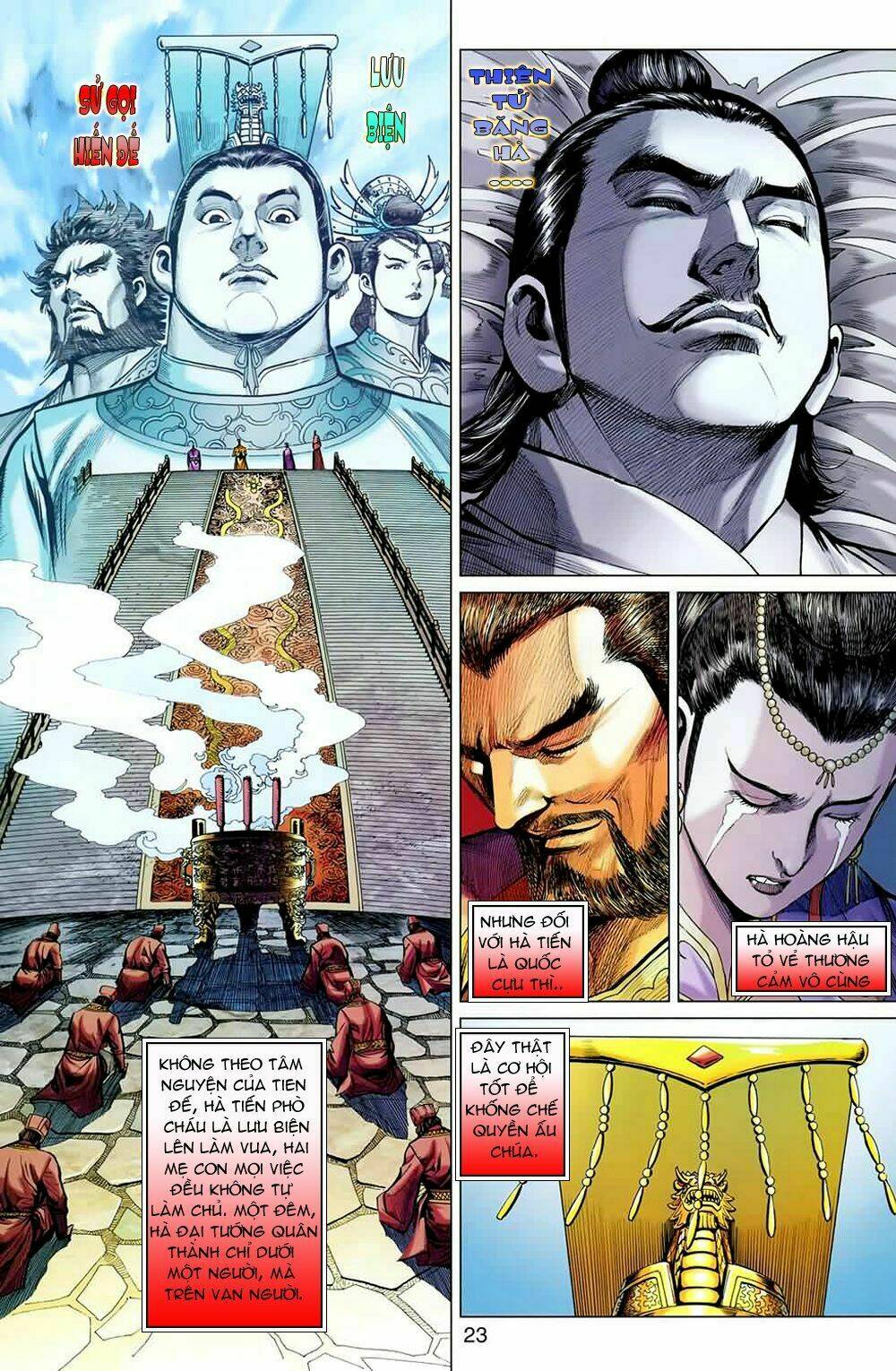 thiên tử truyền kỳ 7 - tam quốc kiêu hoàng chapter 16 22