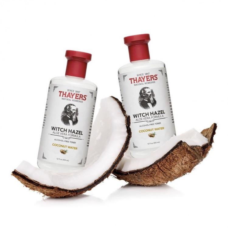 Nước Hoa Hồng Không Cồn Thayers Coconut Water - Hương Dừa 355ml - Dành cho da khô, da lão hóa