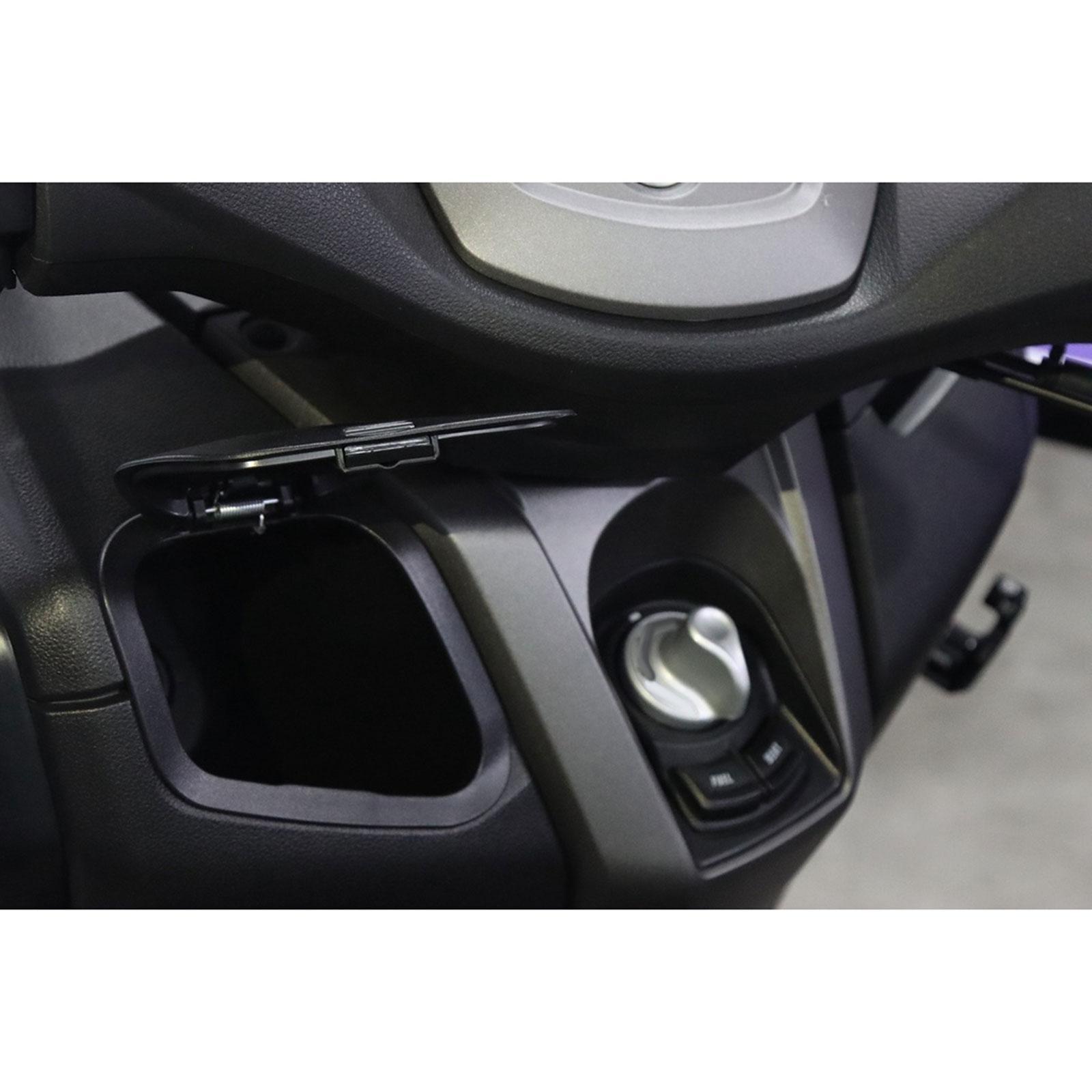 Wear resistant motorbike accessories easy install Black