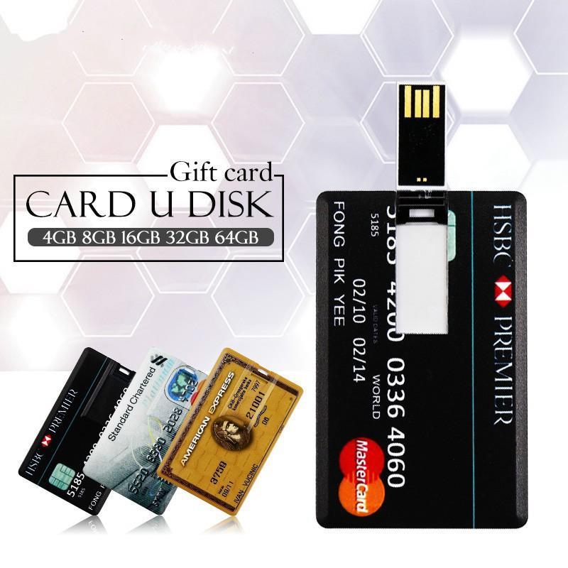Usb 32Gb Tốc Độ Cao Thiết Kế Dạng Thẻ Ngân Hàng