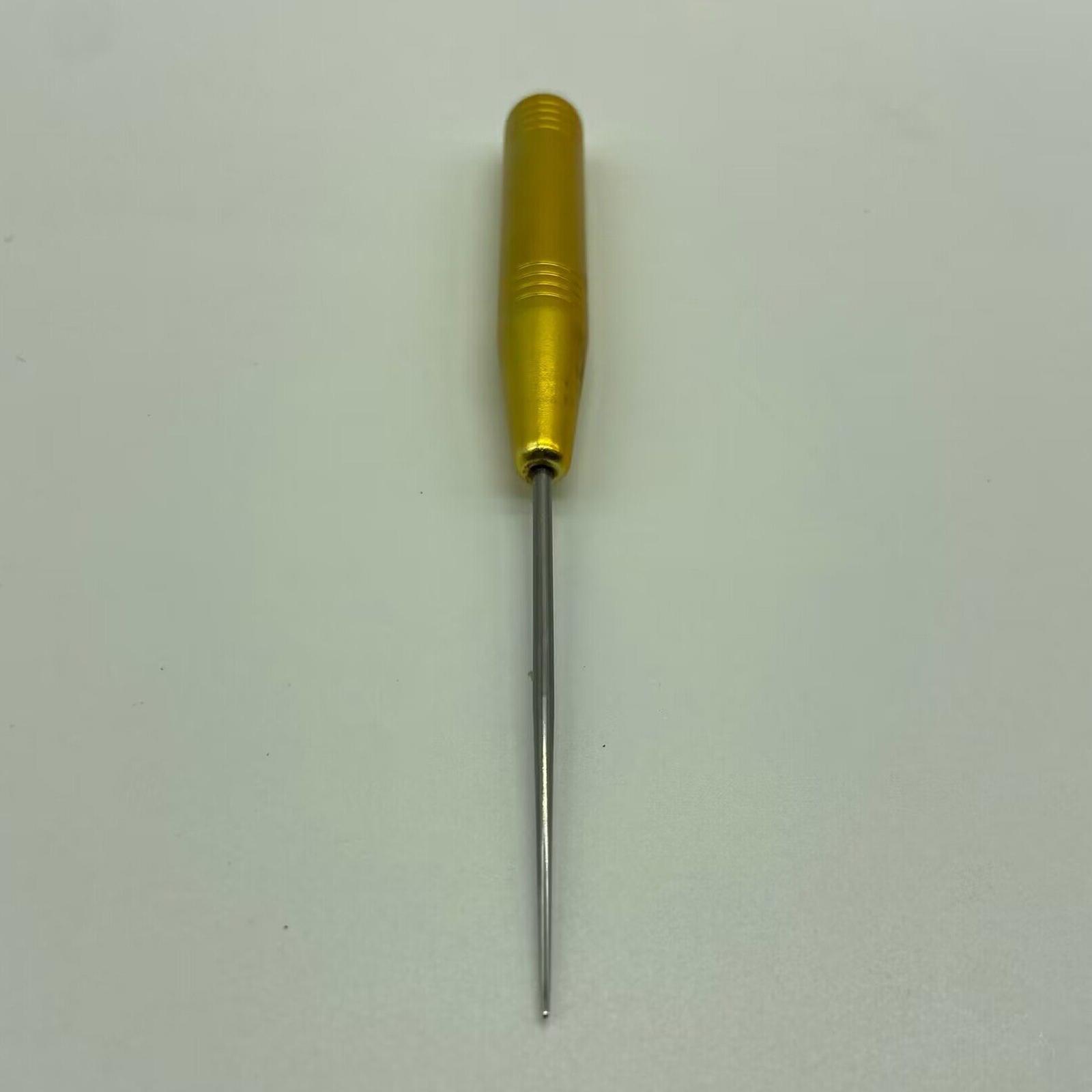 Durable Racquet Stringing Straight Awl String Guiding Sewing Awl Tennis Badminton Racket Stringing Tools for Making Hole Leathercraft Repair