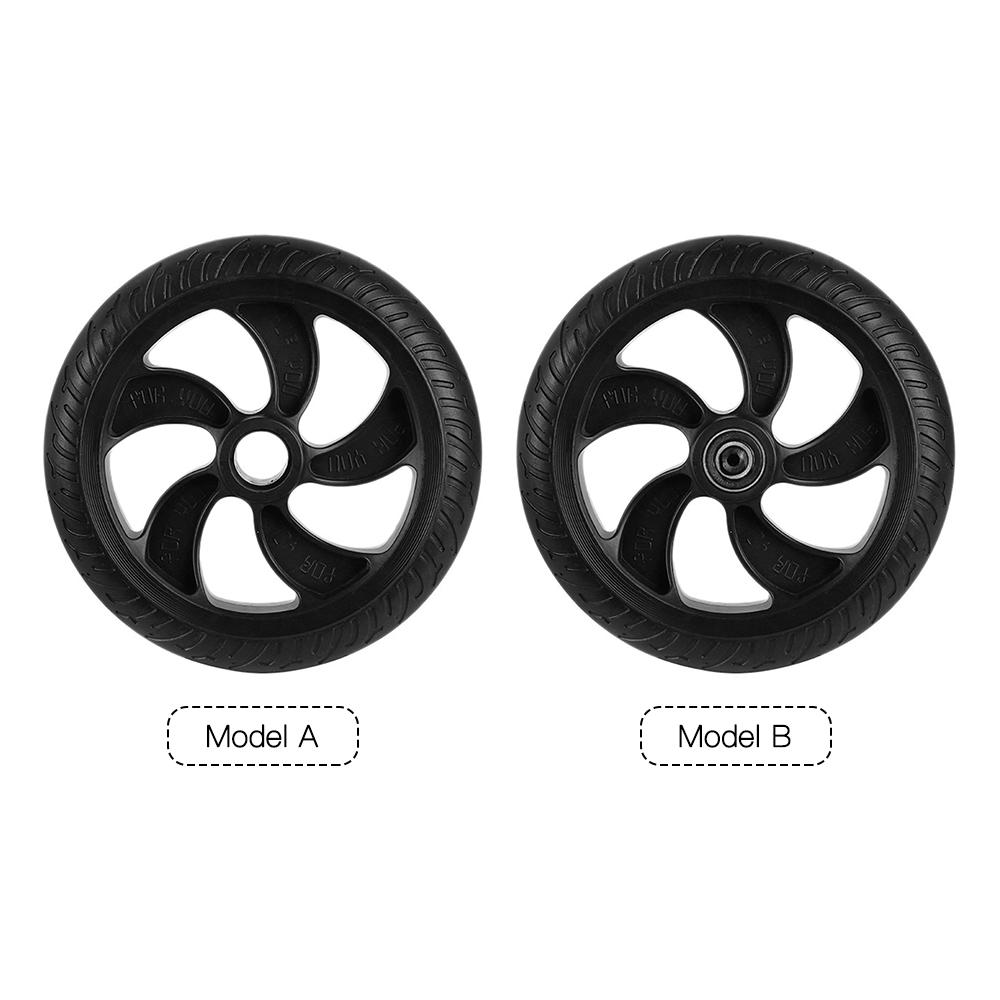 Lốp Đặc Không Khí Nén Cho Xe Điện Pu Giảm Sốc Chống Mài Mòn 200Mm