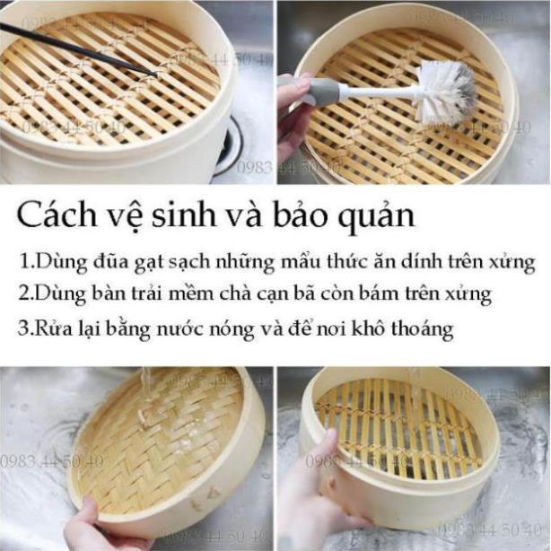 Tre VN- Lồng hấp, xửng hấp bánh, đồ ăn, rau củ, thịt cá - Làm từ tre an toàn cho sức khỏe -Xưởng SX