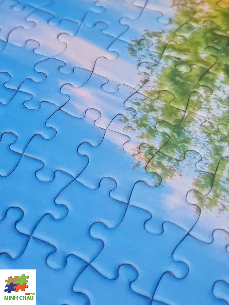 Santorini, Greece - Bộ Tranh Ghép Hình Minh Châu 1500 Mảnh Kích Thước 60x80cm