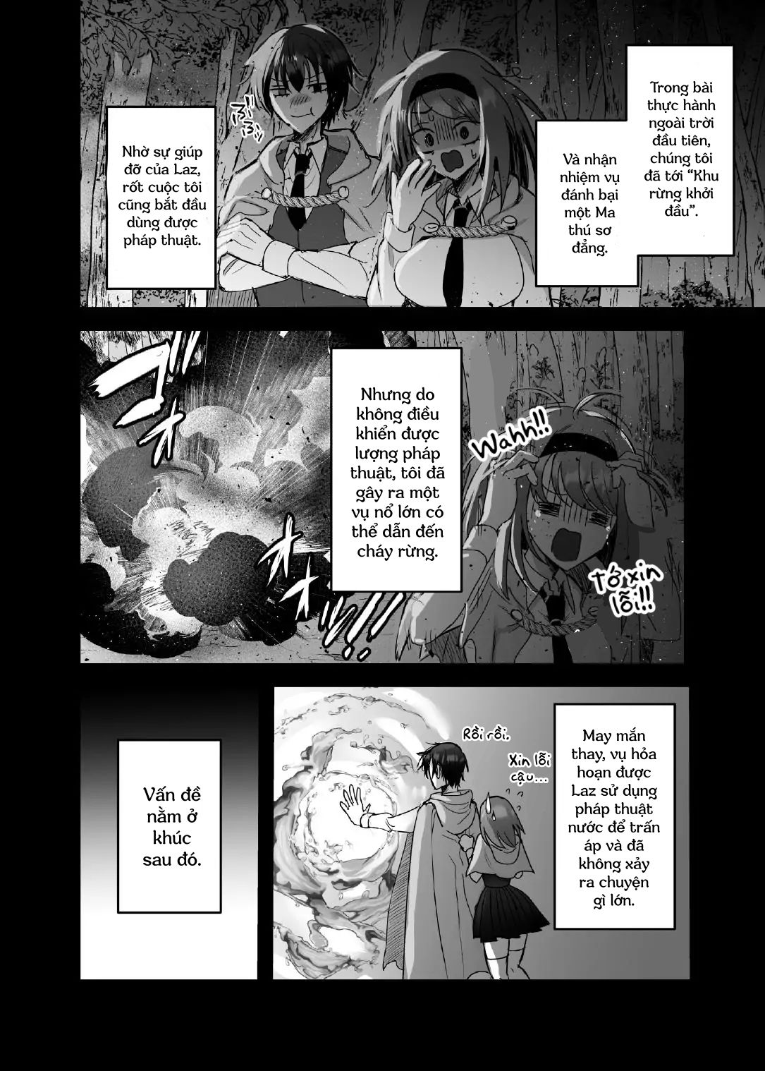 bộ mặt thật của vị anh hùng ~ sự ban ơn bằng cách giam cầm của vị anh hùng cứu thế yandere chapter 3.2 38