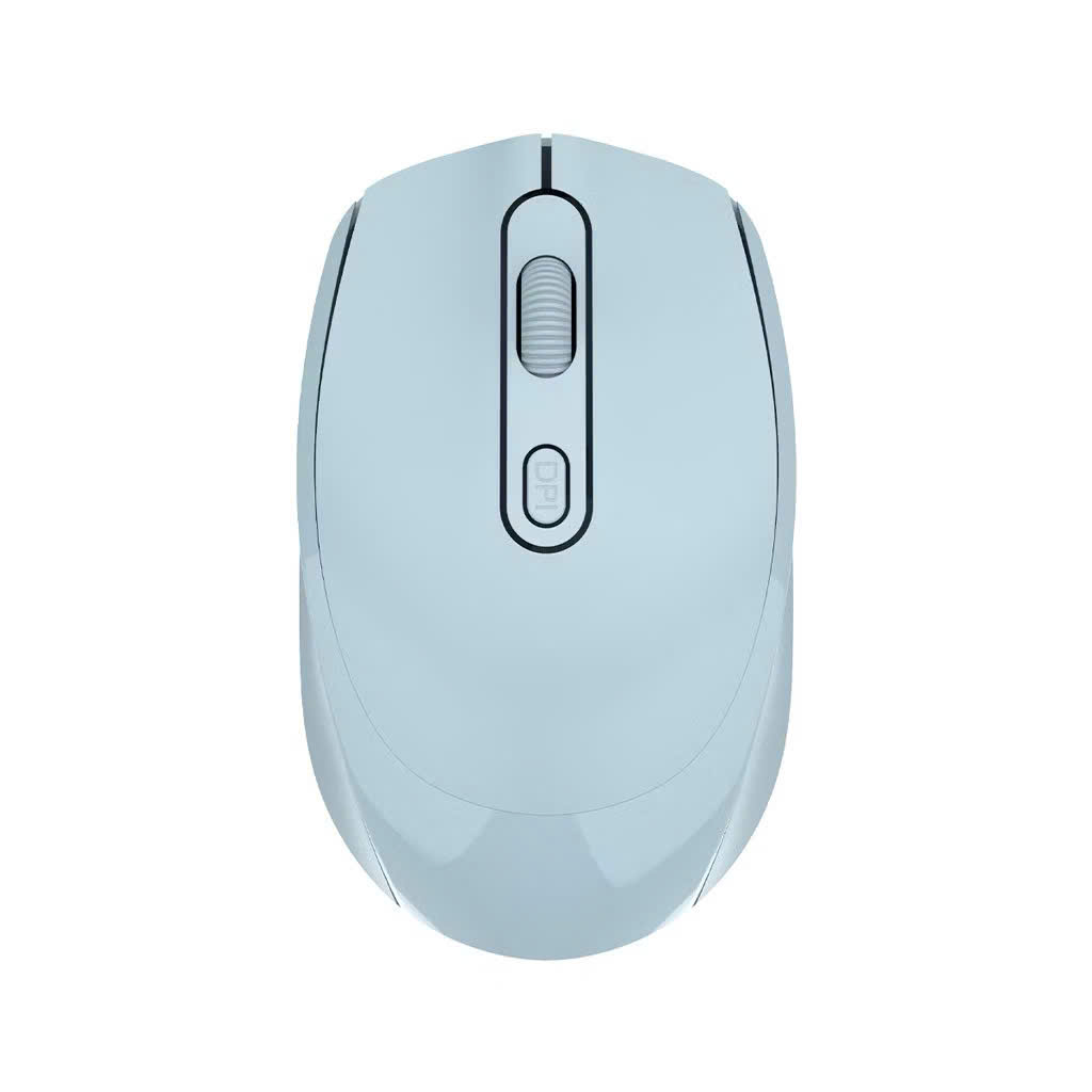 Chuột Không Dây Sạc Pin Click Siêu Tĩnh Âm 2 Chế Độ Bluetooth 5.2 &amp; USB 2.4G, 3 Mức DPI KẾT NỐI ĐIỆN THOẠI IPAD LAPTOP - HÀNG CHÍNH HÃNG