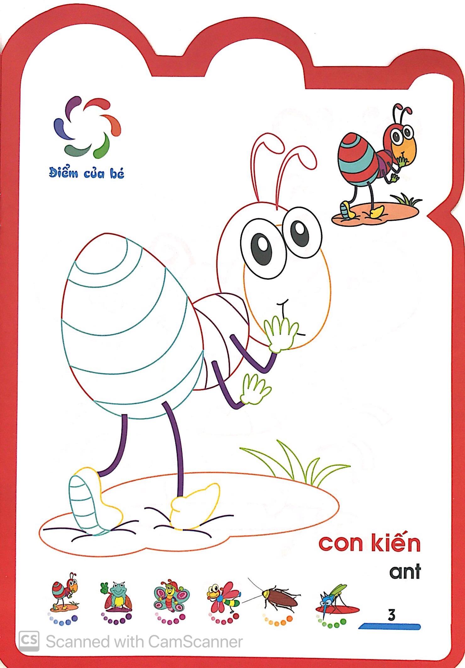 Họa Sĩ Tí Hon - Côn Trùng (Tái Bản)