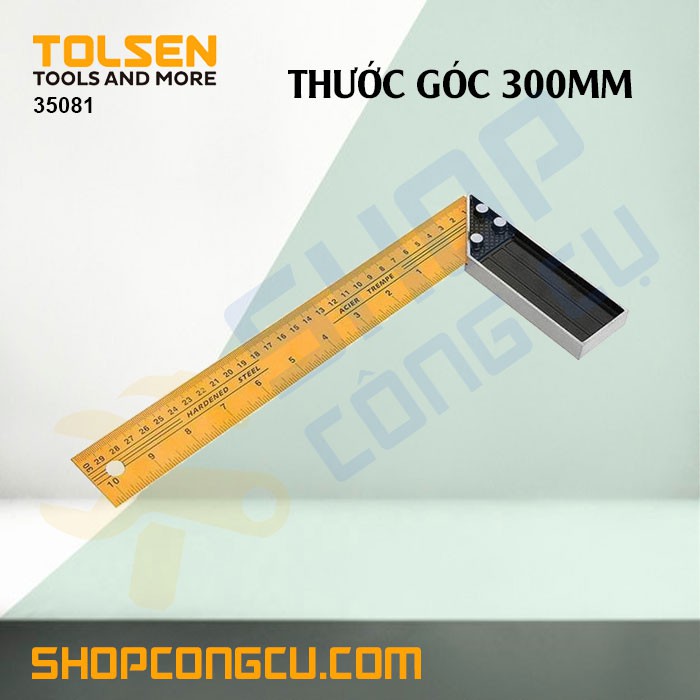 Thước góc 300mm Tolsen 35081