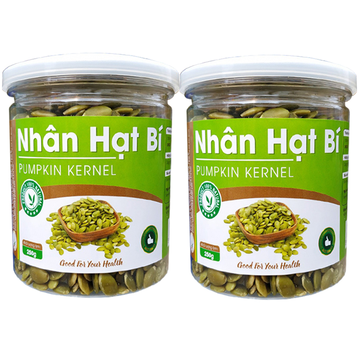 [Combo 2 Hũ Tổng 500G] Nhân Hạt Bí Xanh Bổ Dưỡng Hiệu SK FOOD