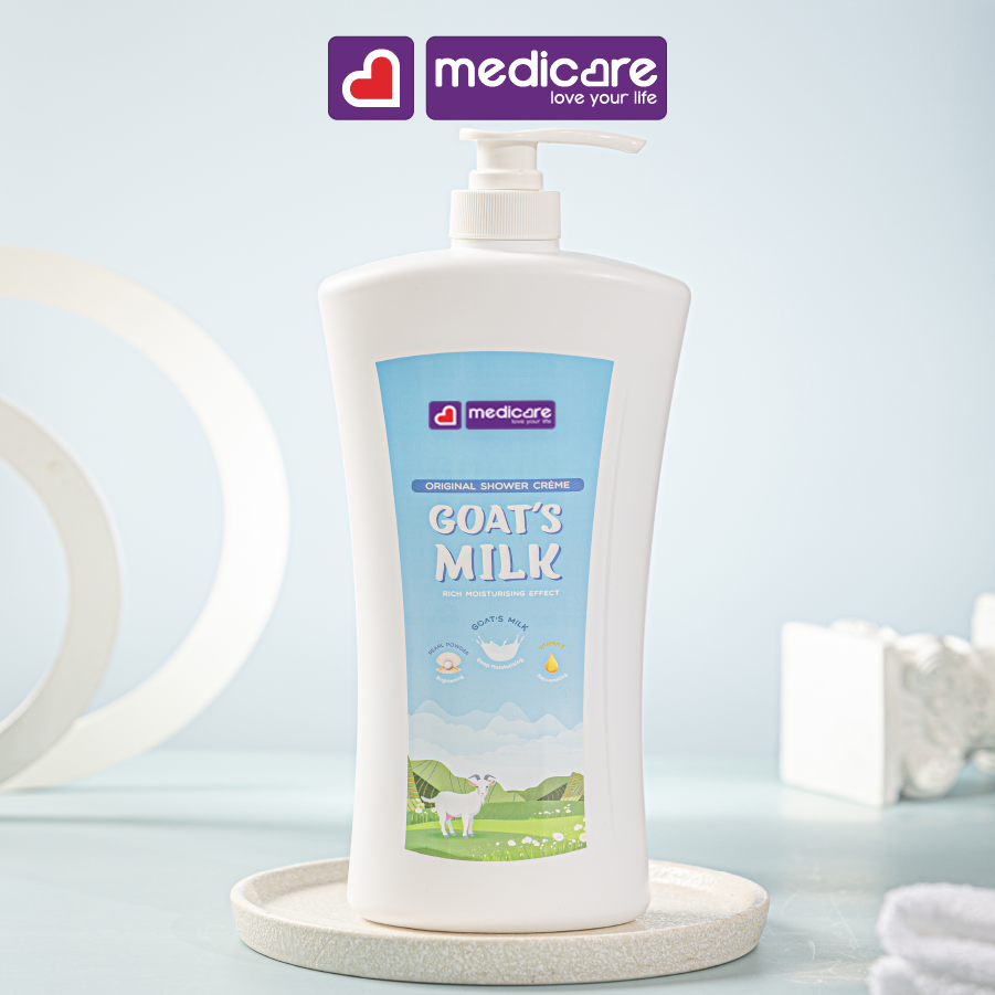 Sữa tắm dê MEDiCARE chai 1 lít