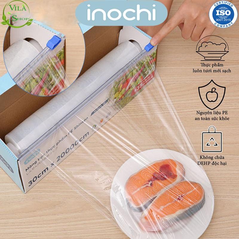 Màng Bọc Thực Phẩm, PE Shinsen 30cm x 40000cm INOCHI Giúp Bảo Quản Thực Phẩm An Toàn Tiện Lợi Và Bảo Vệ Sức Khỏe