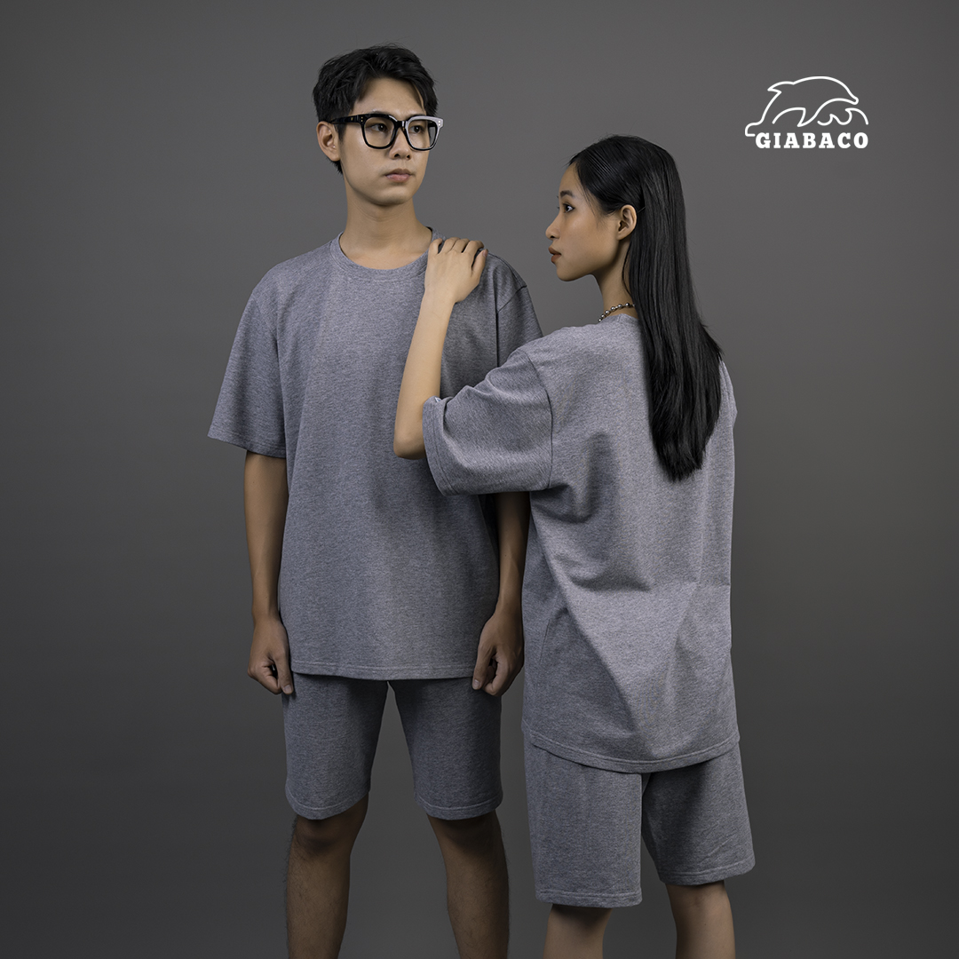 Set GREY Giabaco Unisex BO001 Set Đồ Bộ Cao Cấp