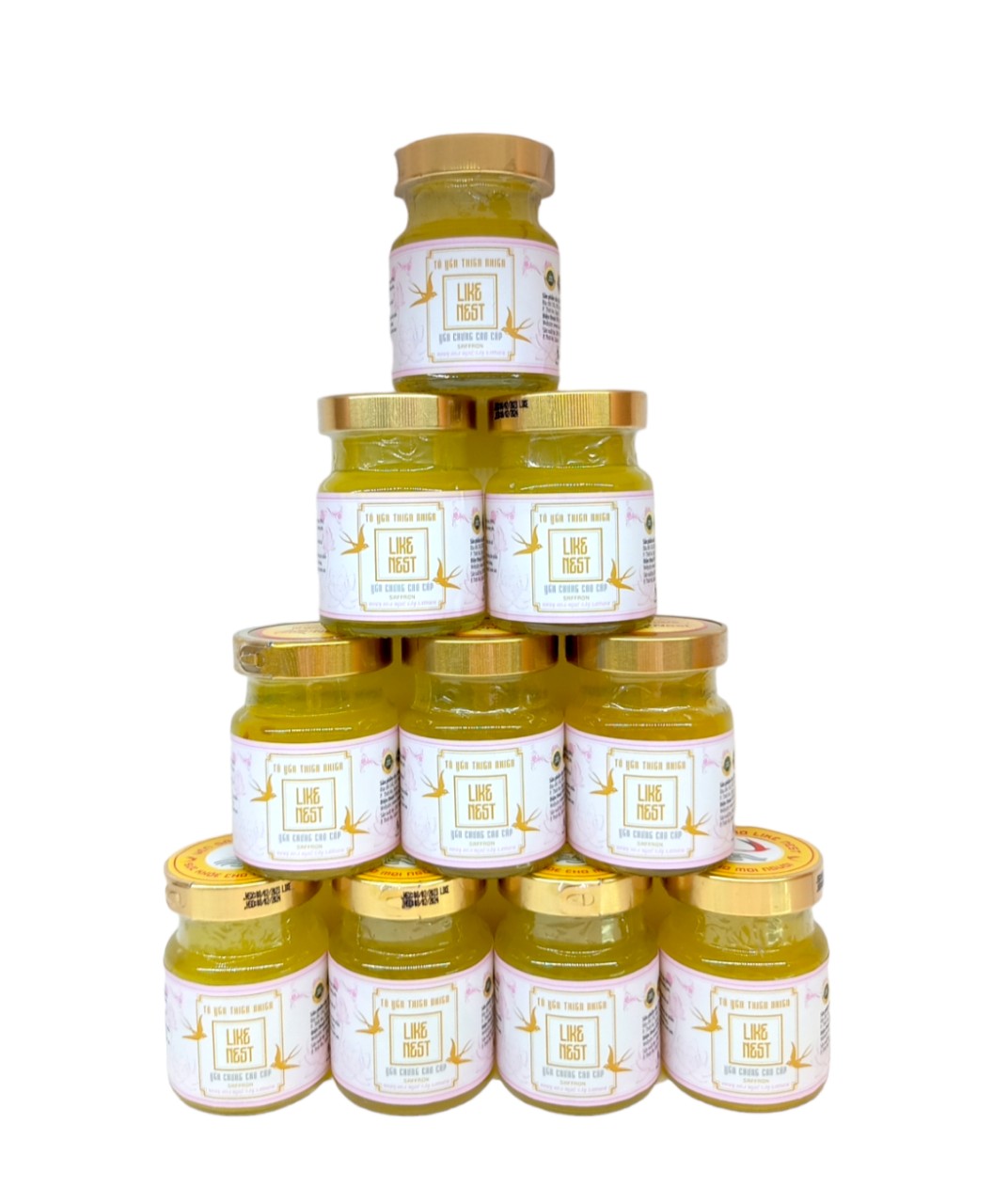 Yến Chưng Collagen Saffron Like Nest 30% Yến