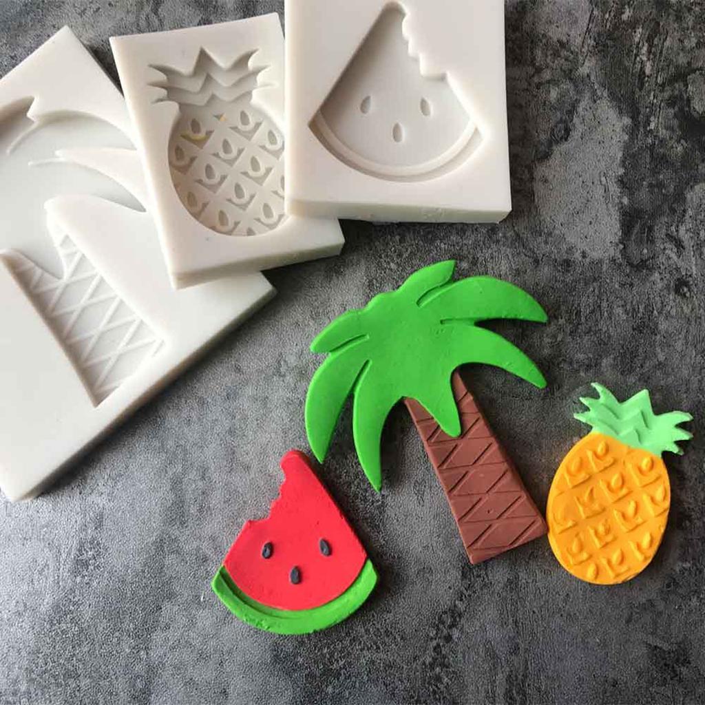 Watermelon Design Silicone DIY Fondant Cake Mold Sugarcraft Baking Mould Tools Cake Decorating Tool Mold