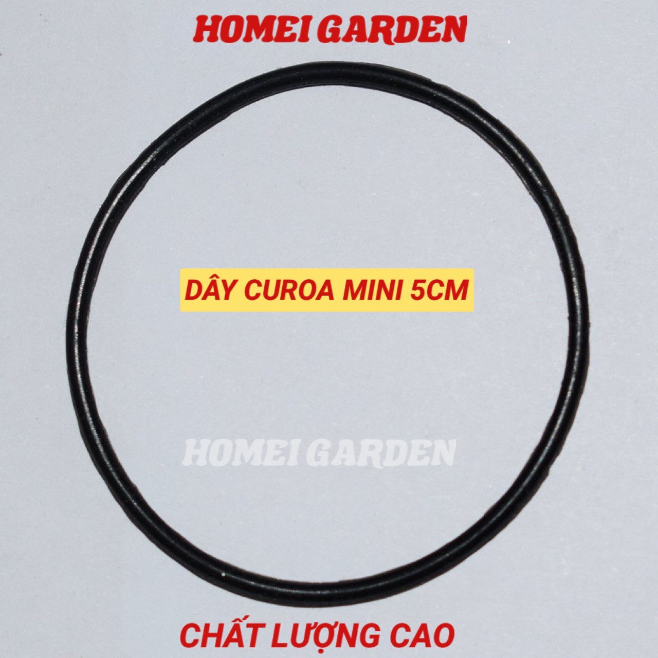 Dây curoa mini đường kính 30mm 40mm 50mm 90mm chất silicon mới 100%