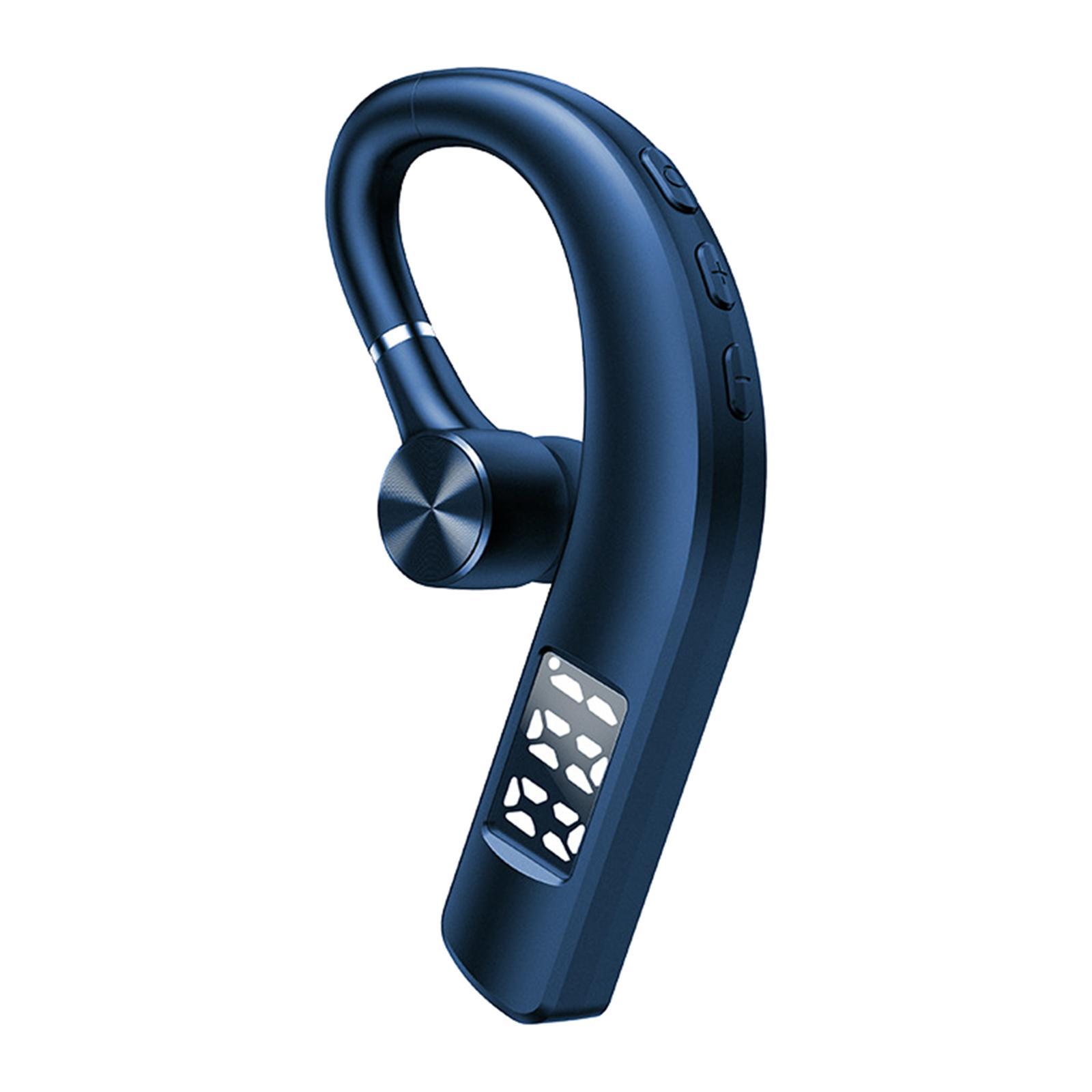 Set of 2 Bluetooth Headset Ear Hook Headphones Noise Cancelling for Business