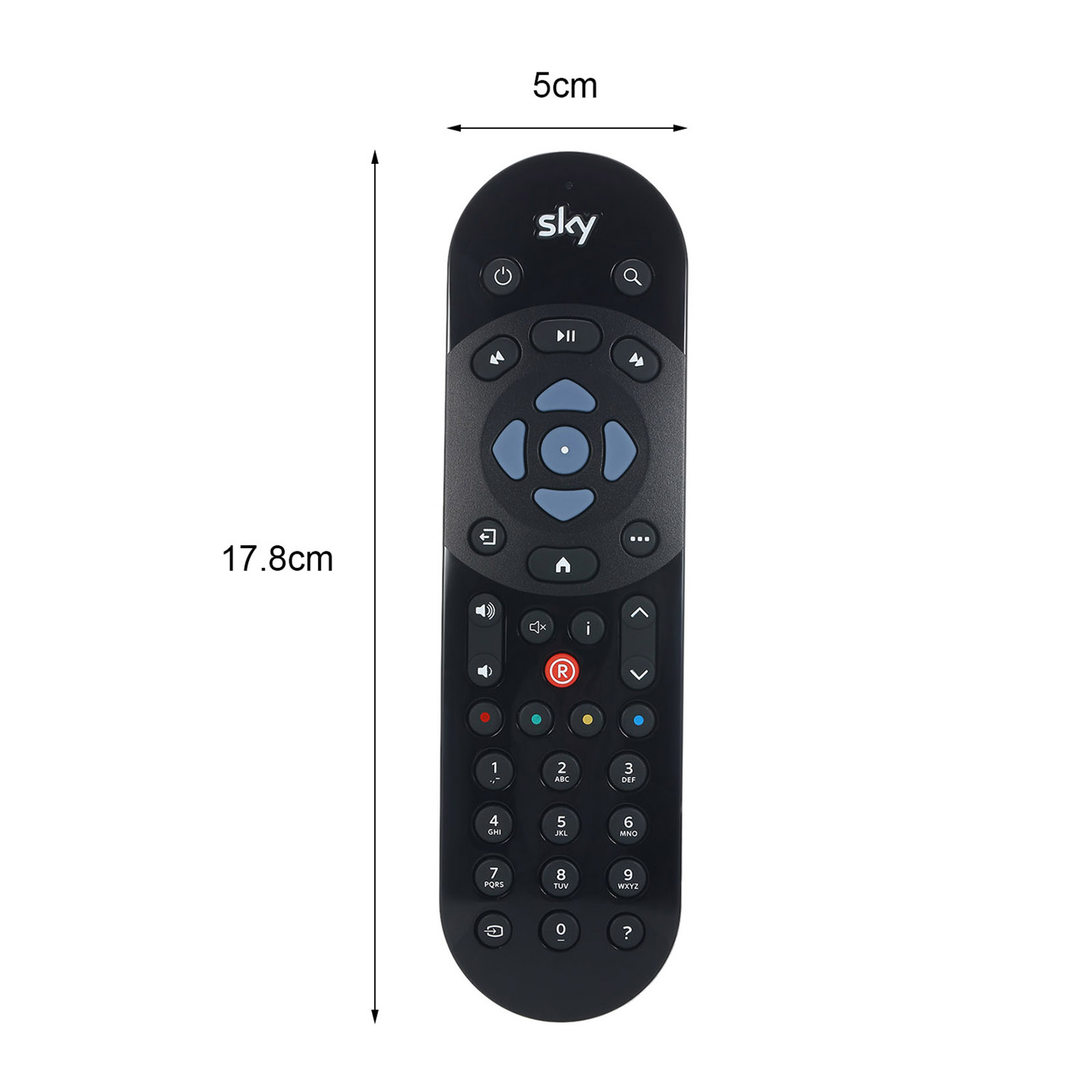 Điều Khiển Từ Xa Thông Minh Cầm Tay Hồng Ngoại Cho Sky Q Set Top Box Stb